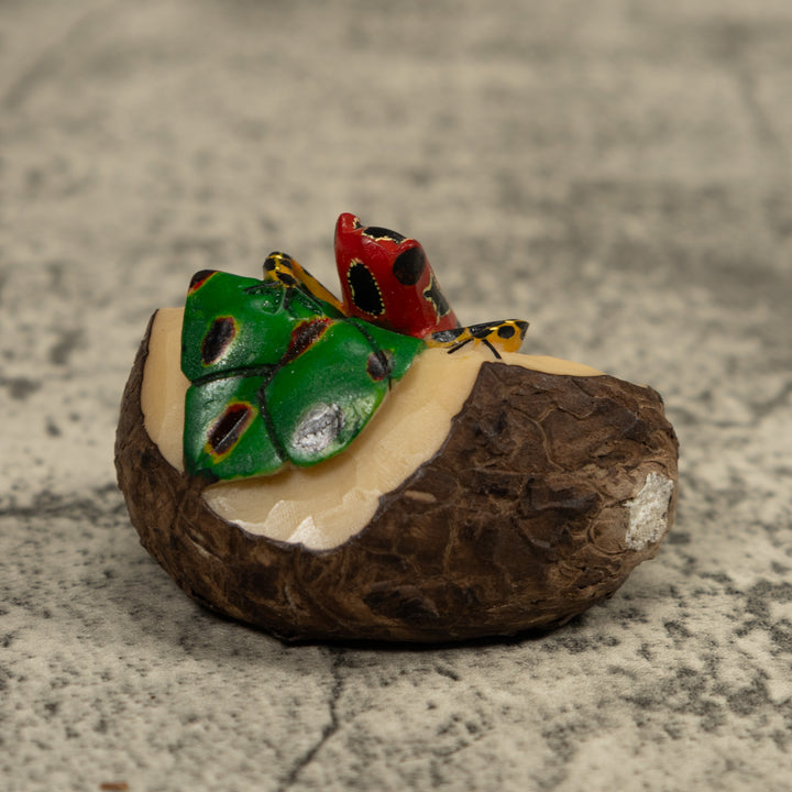 Poison Dart Frog Tagua Carving