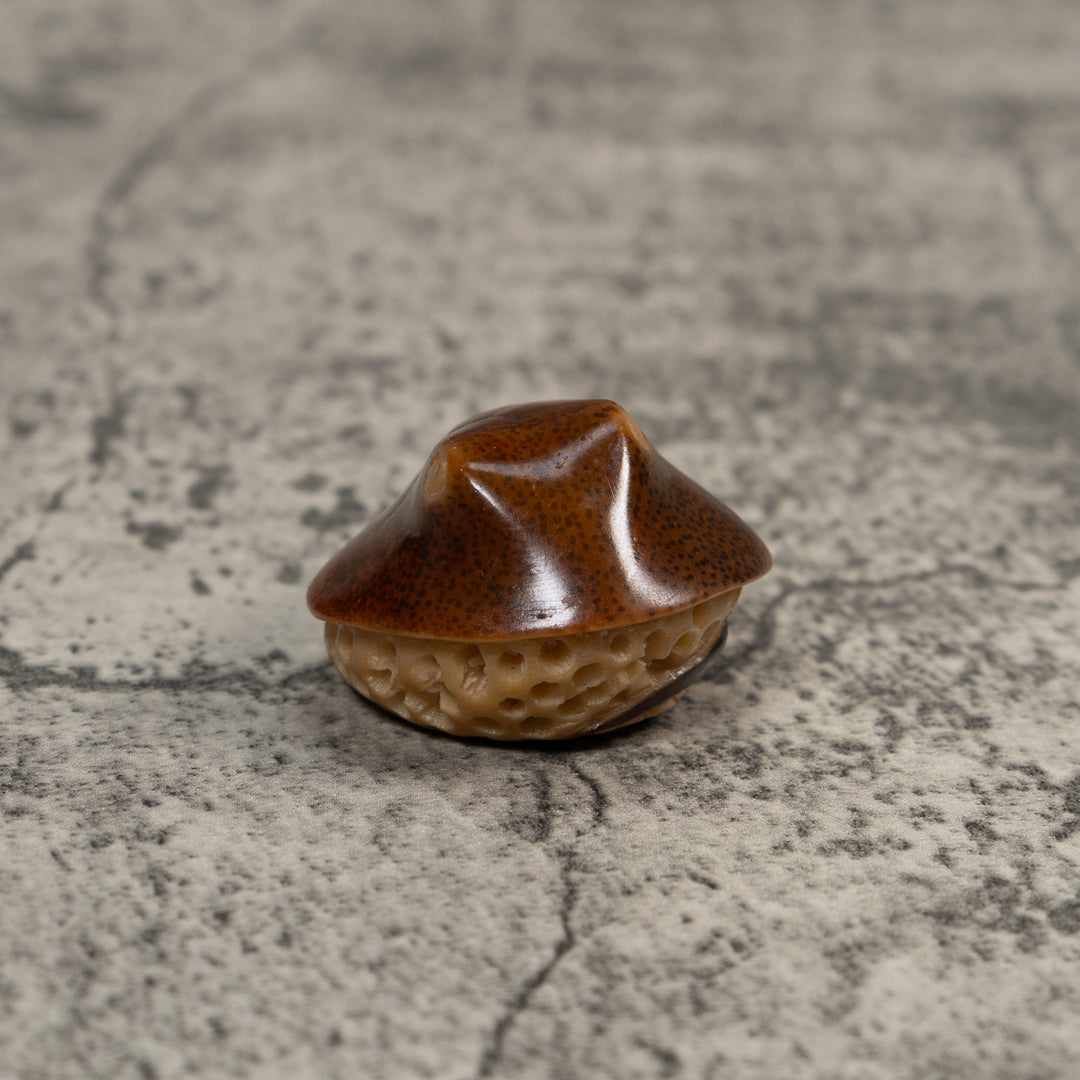 Vintage Stingray Fish Tagua Carving