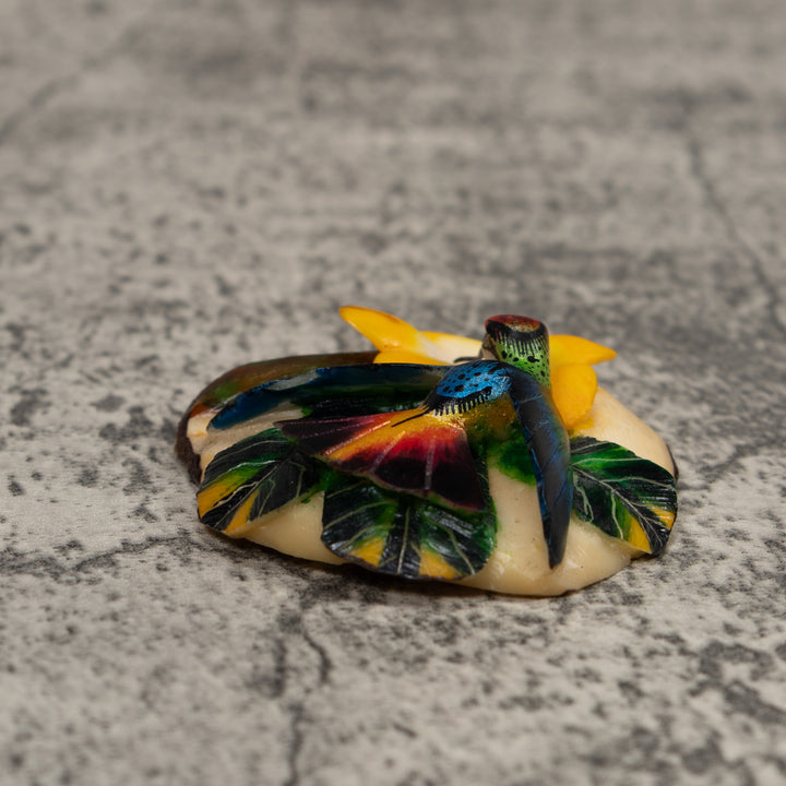 Hummingbird Tagua Carving