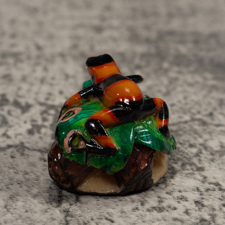 Poison Dart Frog Tagua Carving
