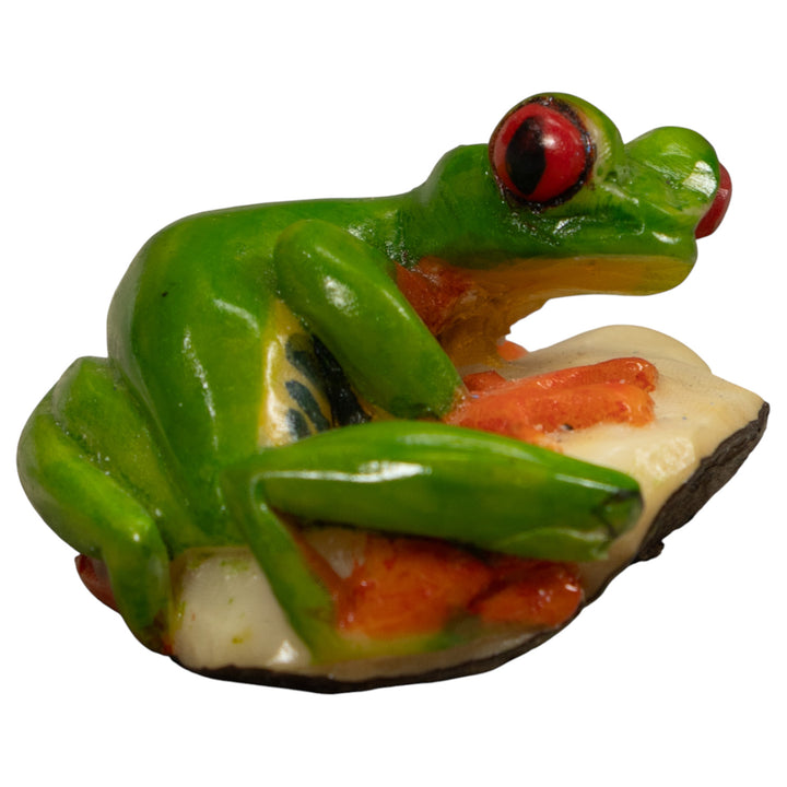 Red-Eye Tree Frog Tagua Carving