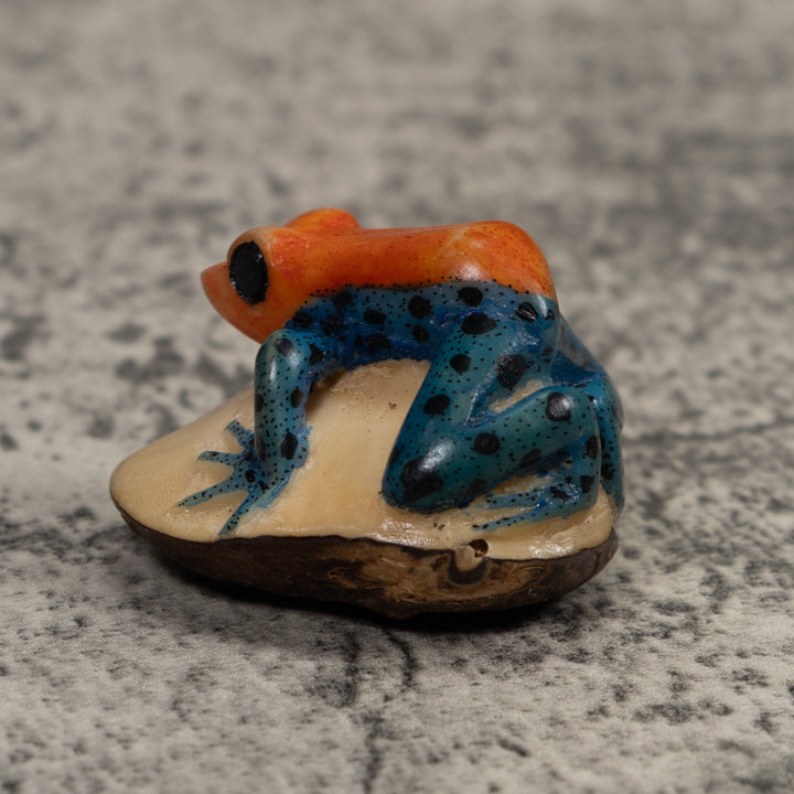 Poison Dart Frog Tagua Carving