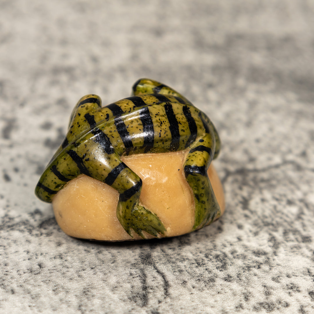 Vintage Iguana Lizard Tagua Carving