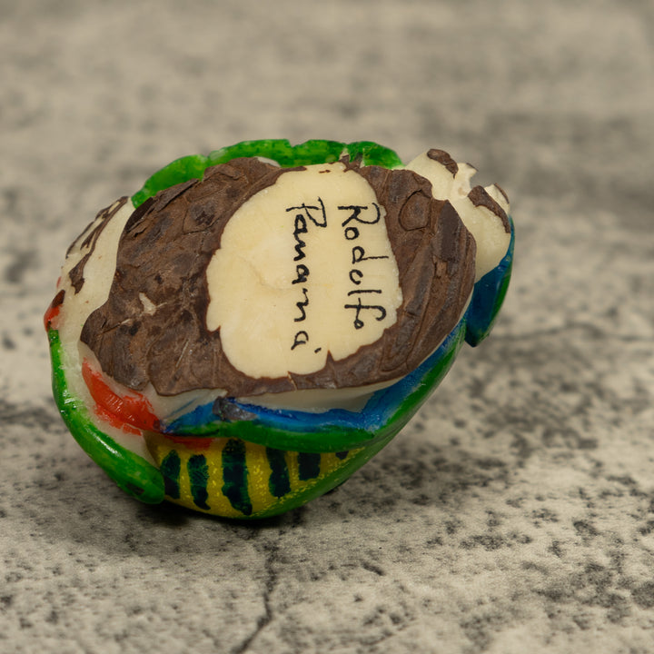 Red Eye Tree Frog Tagua Carving