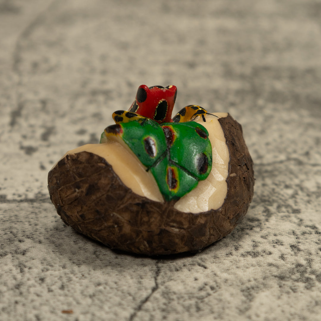 Poison Dart Frog Tagua Carving