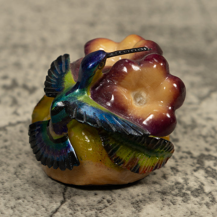 Hummingbird Tagua Carving