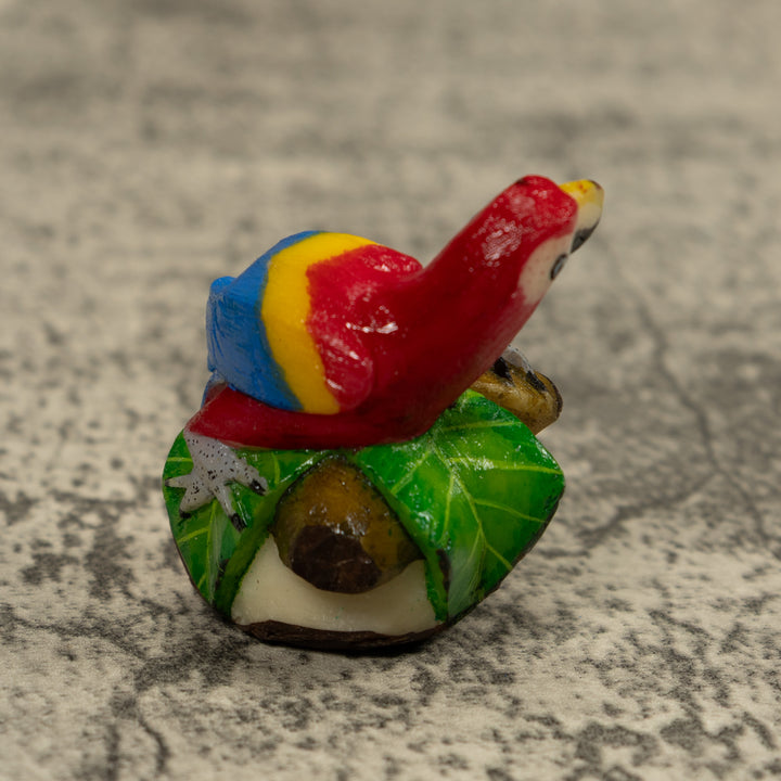 Macaw Parrot Bird Tagua Carving
