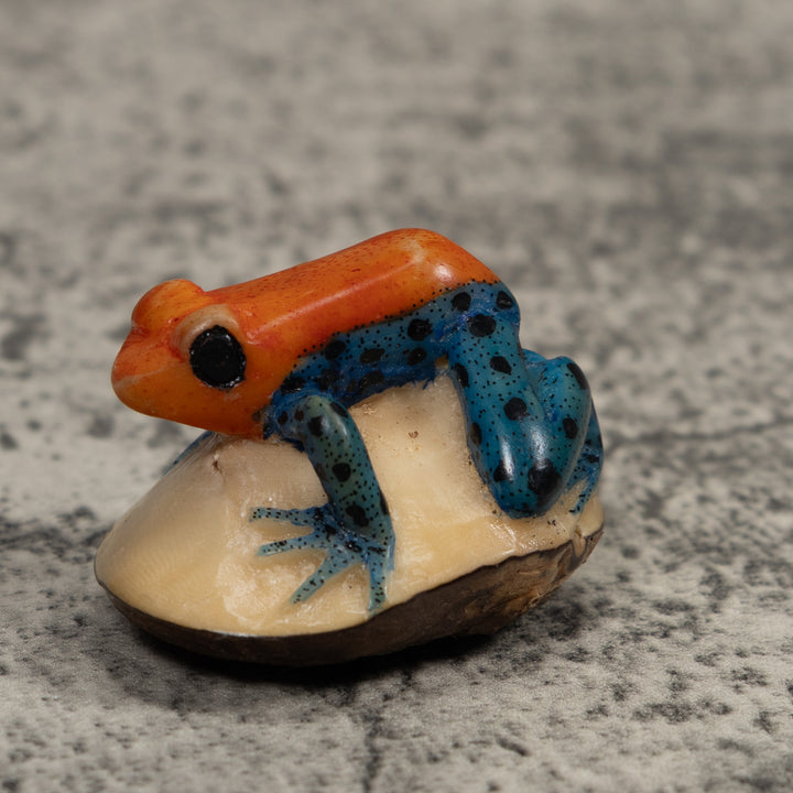 Poison Dart Frog Tagua Carving