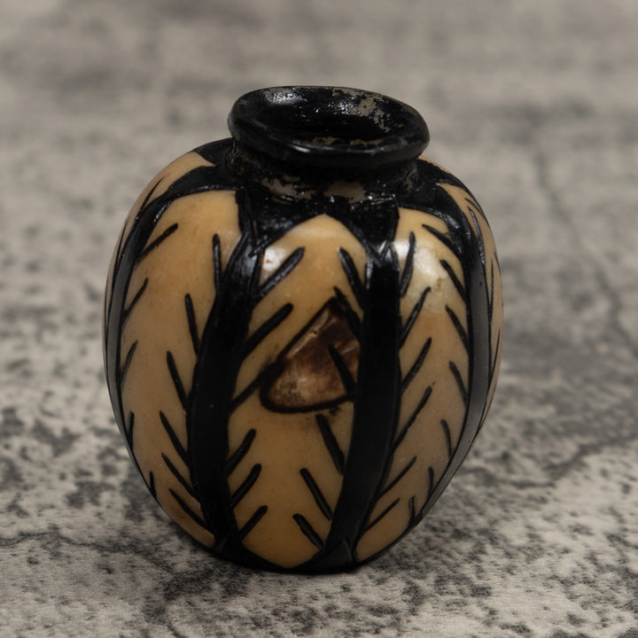 Tagua Vase Carving