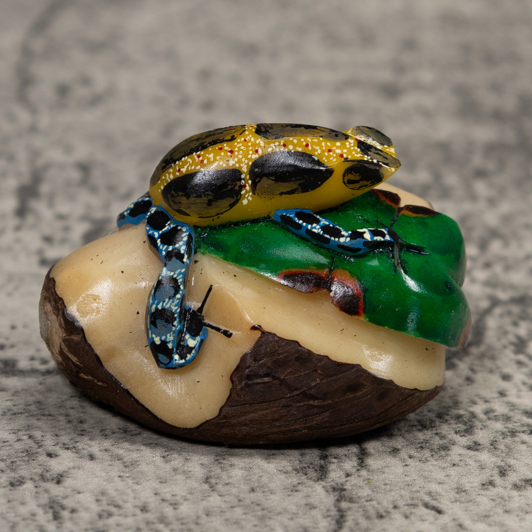Poison Dart Frog Tagua Carving