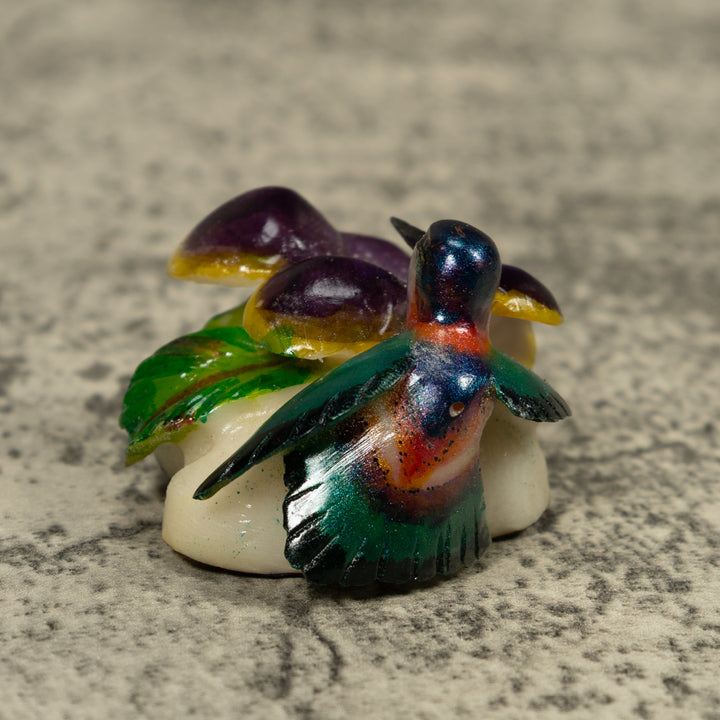 Hummingbird Tagua Carving