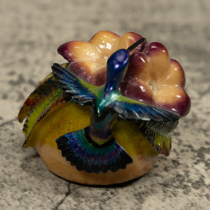 Hummingbird Tagua Carving
