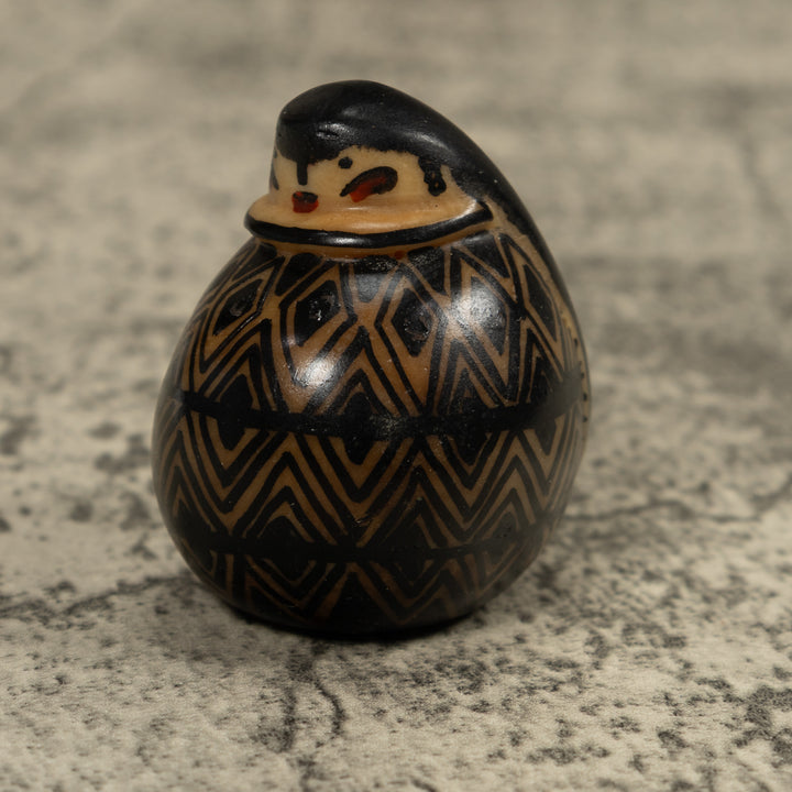 Vintage Unusual Tagua Carving