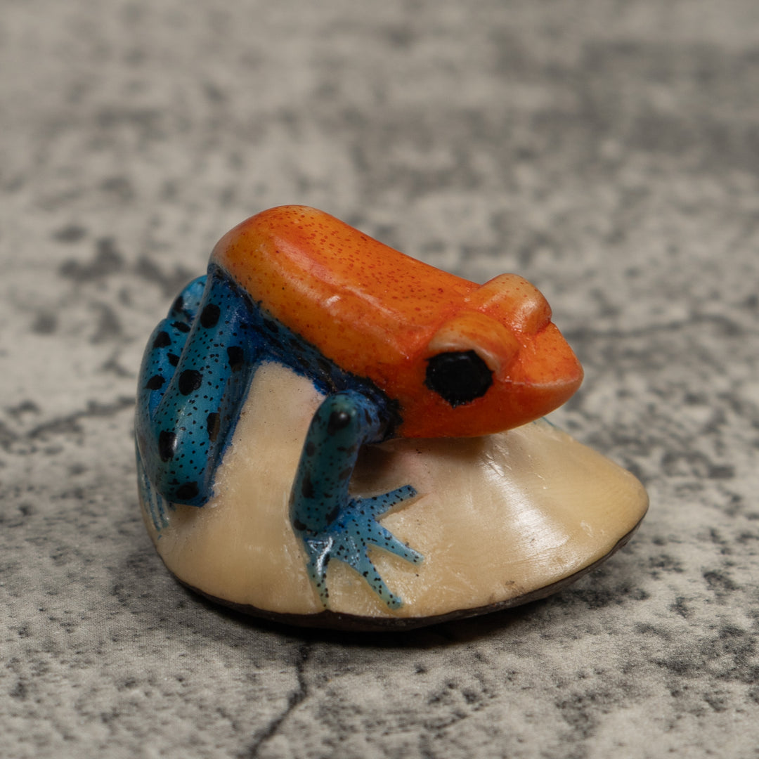 Poison Dart Frog Tagua Carving