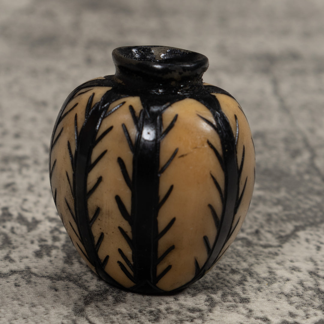 Tagua Vase Carving