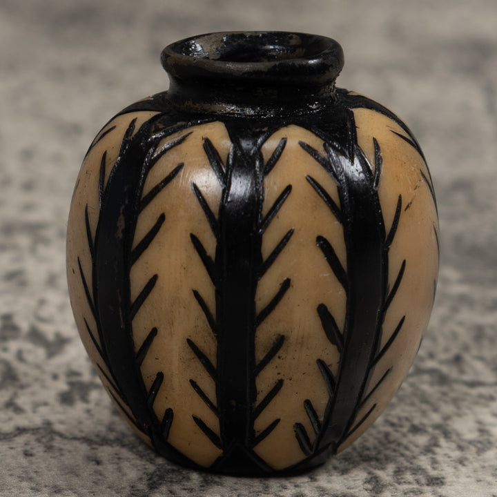 Tagua Vase Carving