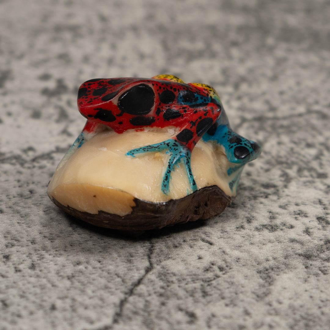 Poison Dart Frog Tagua Carving