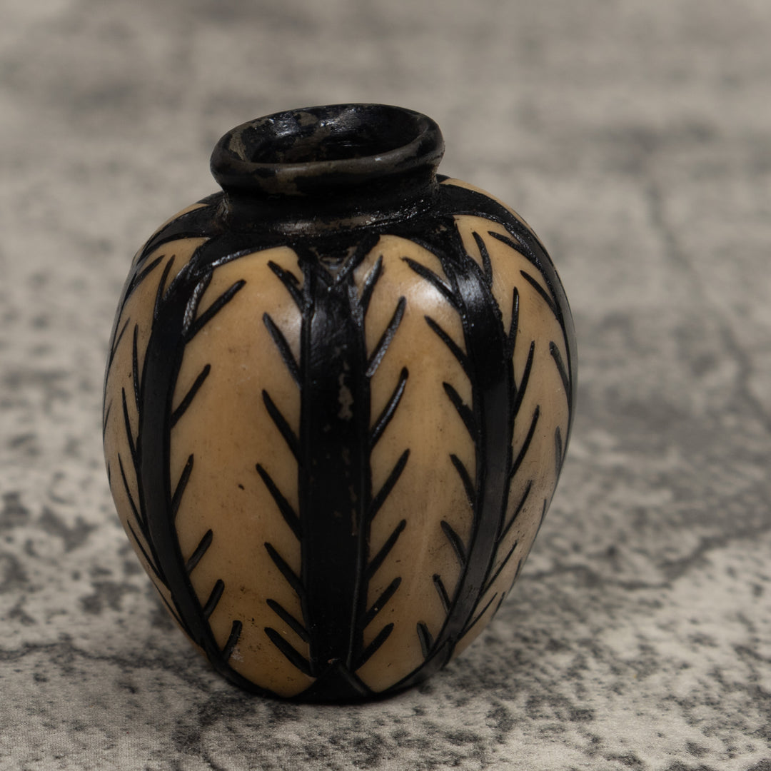 Tagua Vase Carving