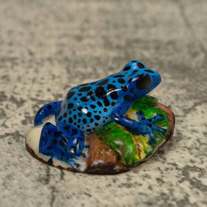 Poison Dart Frog Tagua Carving