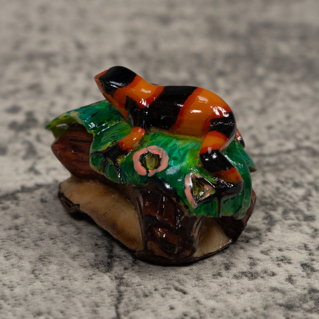 Poison Dart Frog Tagua Carving