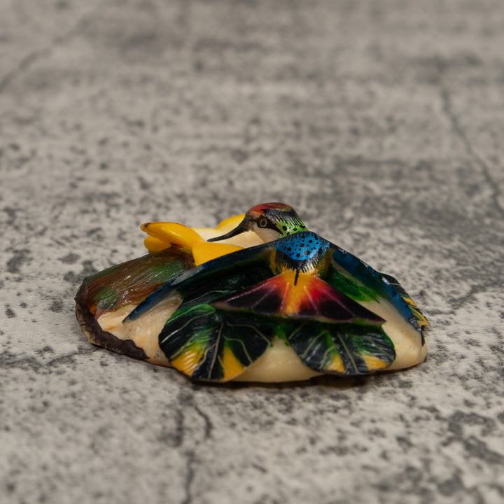 Hummingbird Tagua Carving