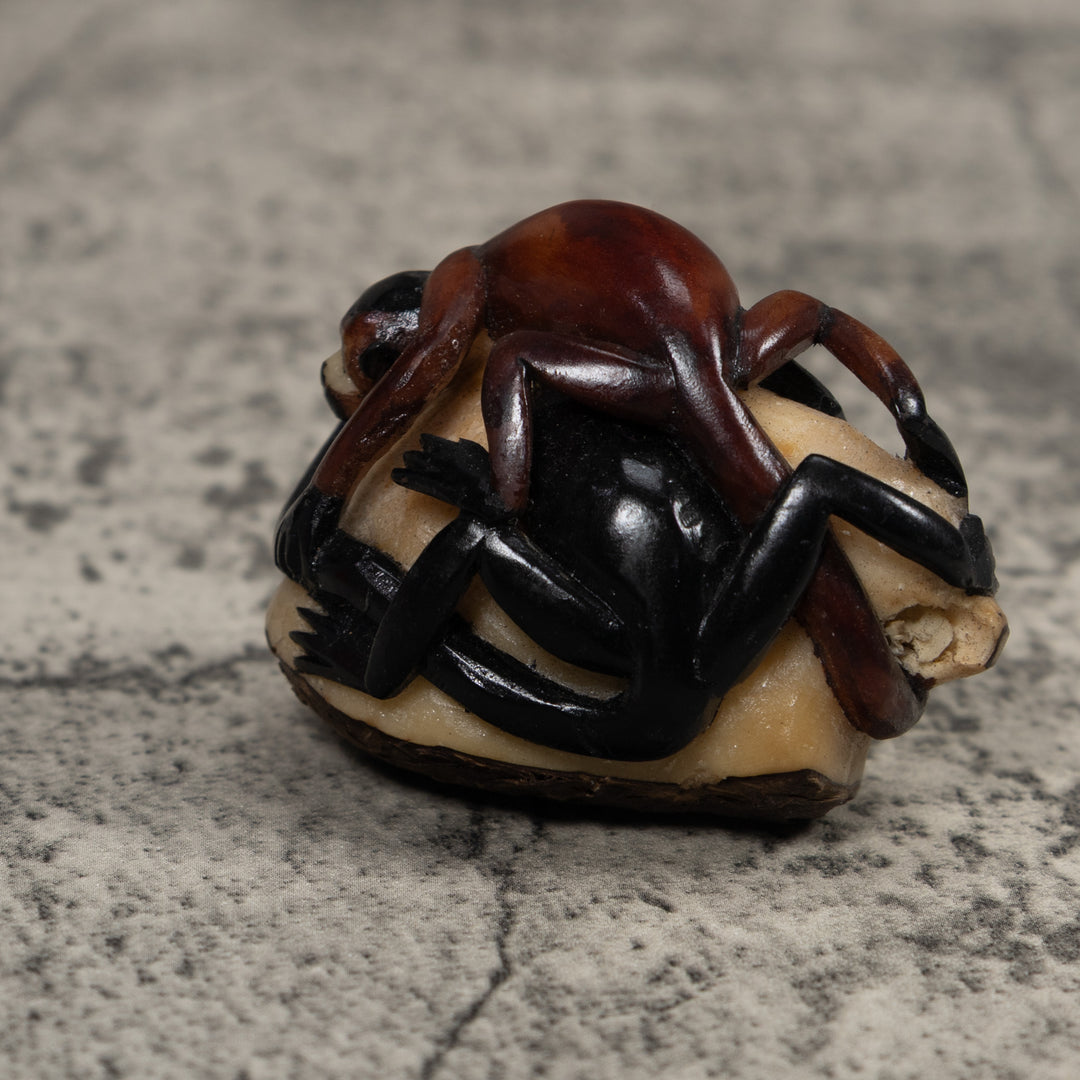 Double Monkey Tagua Carving