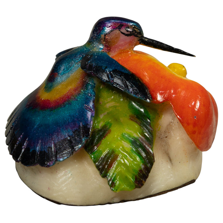 Hummingbird Tagua Carving