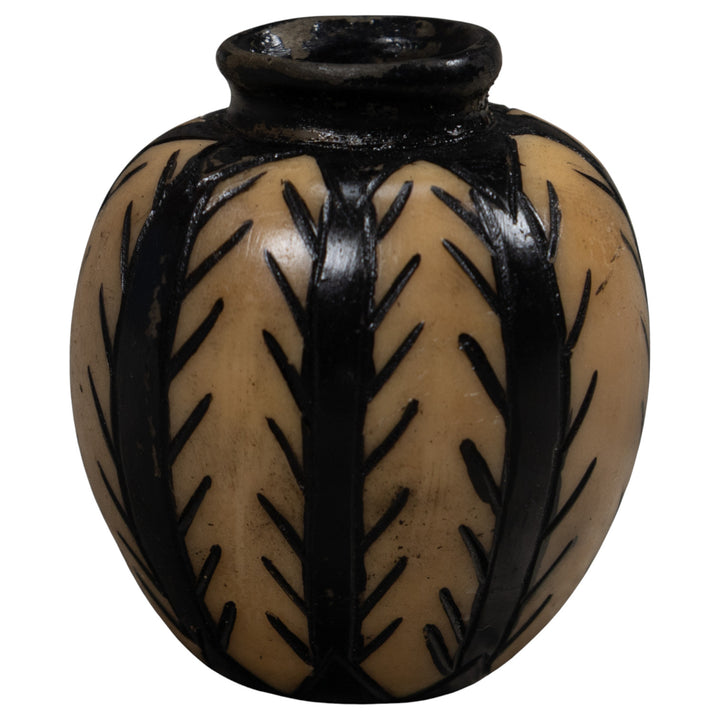 Tagua Vase Carving