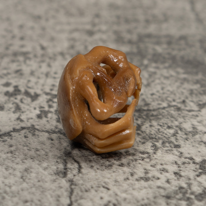 Vintage Crab Tagua Carving