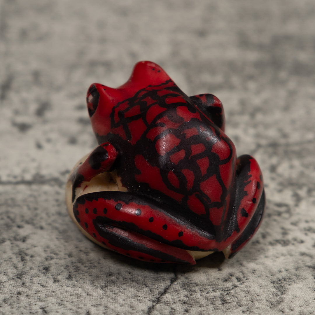 Poison Dart Frog Tagua Carving