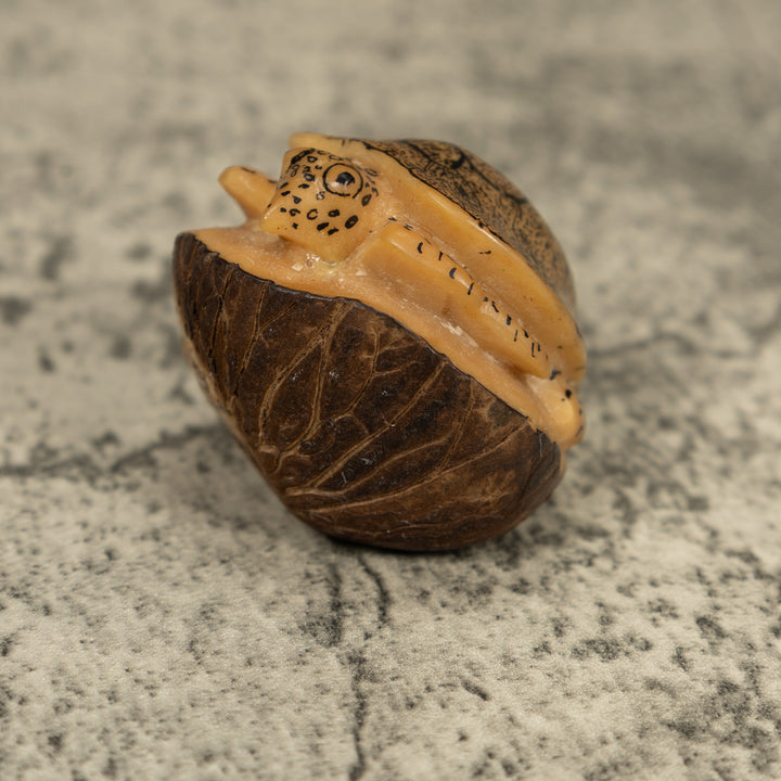 Vintage Sea Turtle Tagua Carving