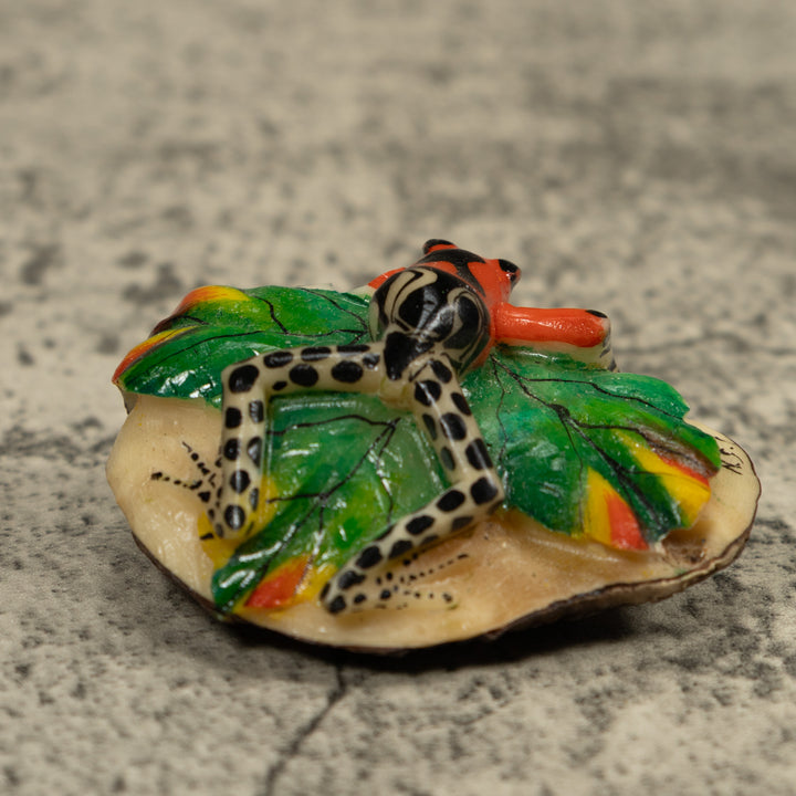 Poison Dart Frog Tagua Carving