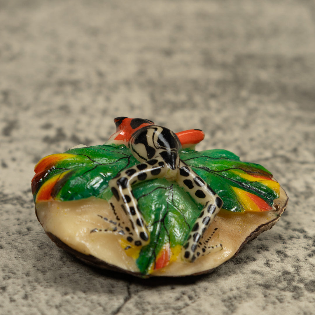 Poison Dart Frog Tagua Carving