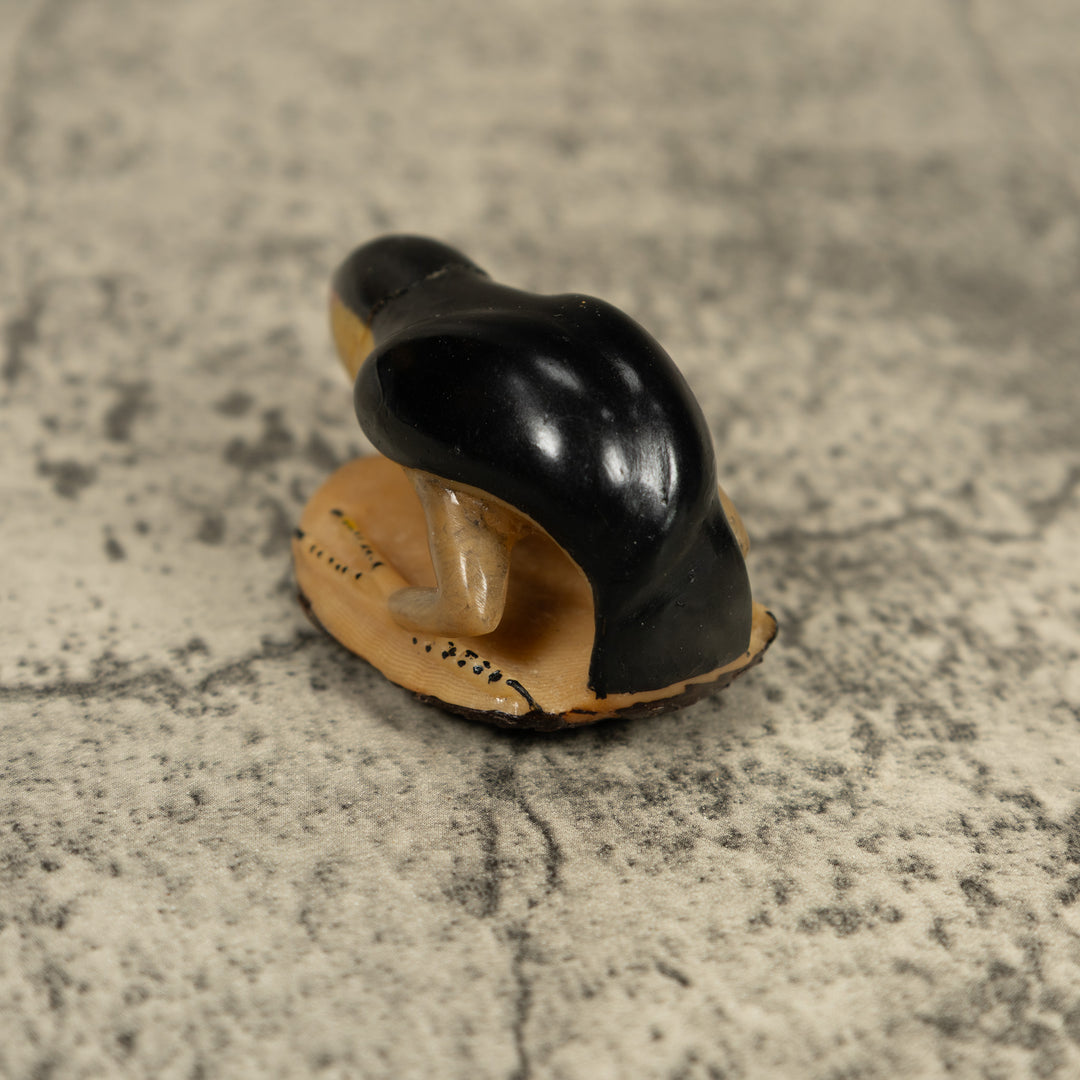 Vintage Toucan Parrot Bird Tagua Carving