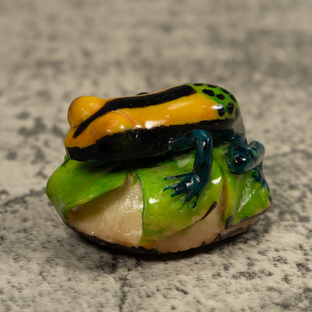 Poison Dart Frog Tagua Carving