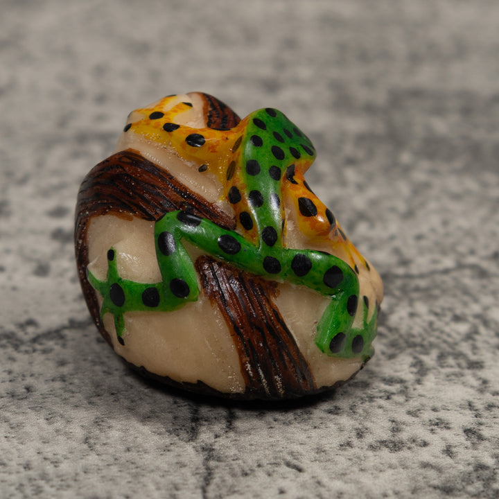 Poison Dart Frog Tagua Carving