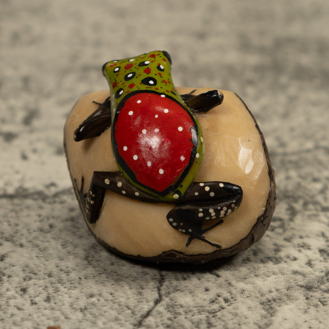 Poison Dart Frog Tagua Carving