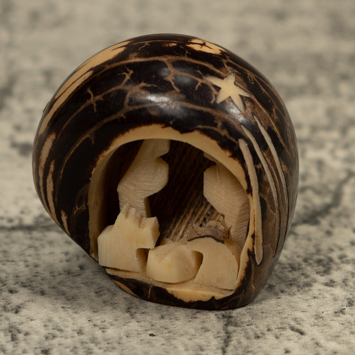 Baby Jesus Christmas Creche Tagua Carving