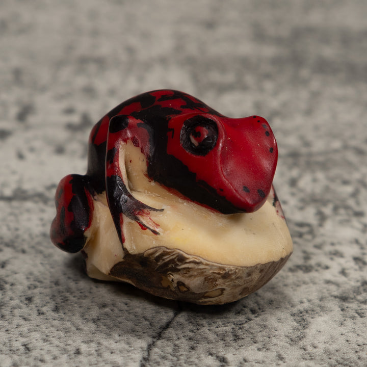 Poison Dart Frog Tagua Carving