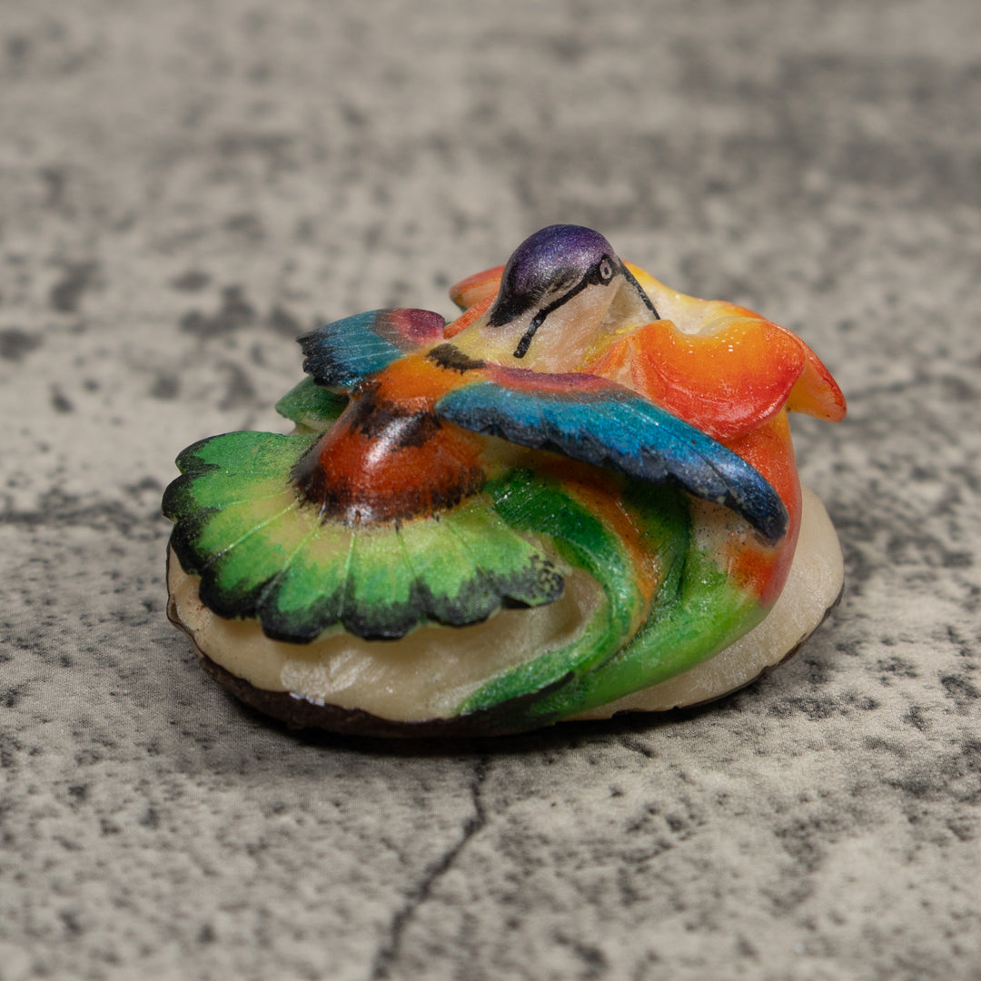 Hummingbird Tagua Carving