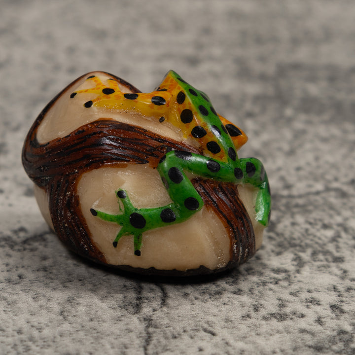 Poison Dart Frog Tagua Carving