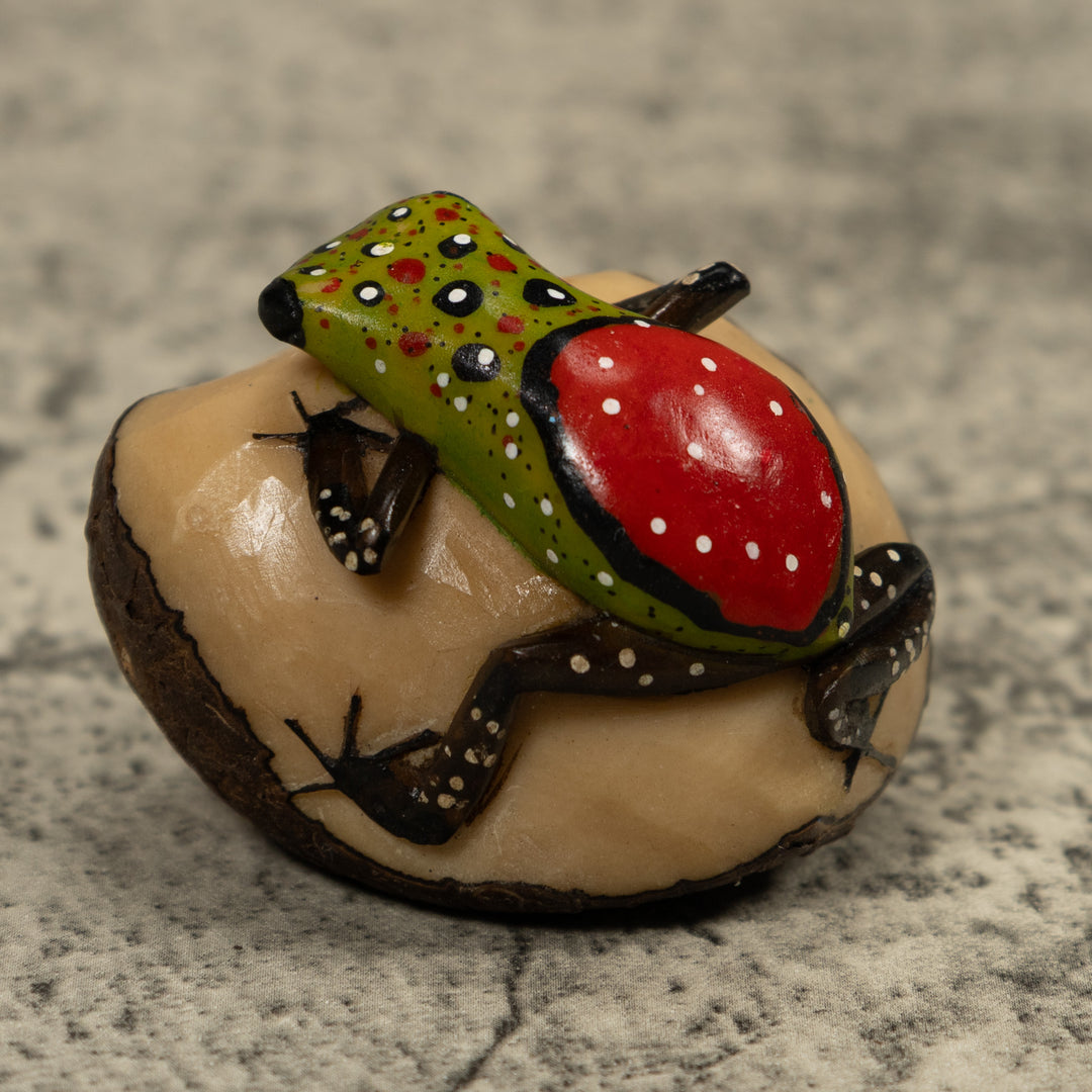 Poison Dart Frog Tagua Carving