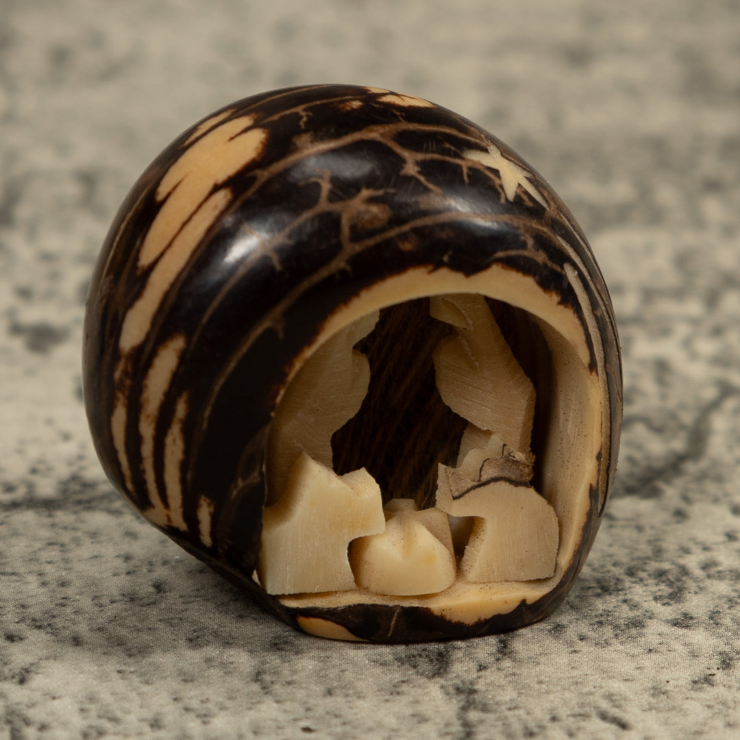 Baby Jesus Christmas Creche Tagua Carving