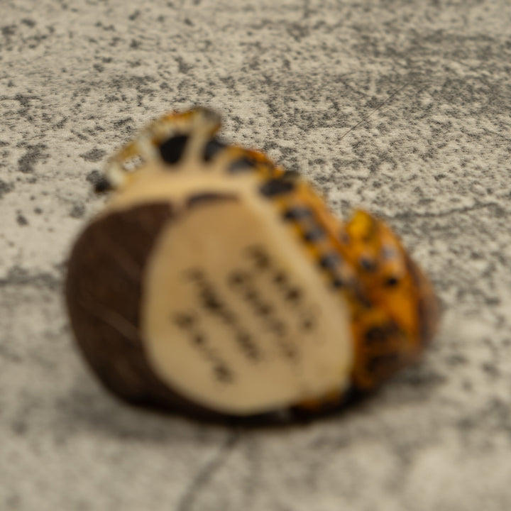 Jaguar Cat With Cub Tagua Carving