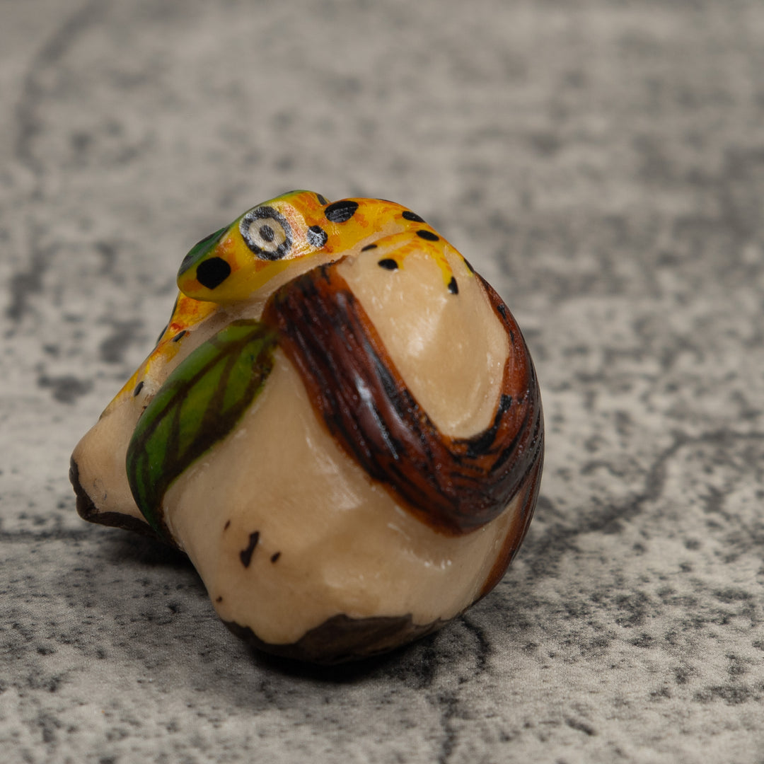 Poison Dart Frog Tagua Carving