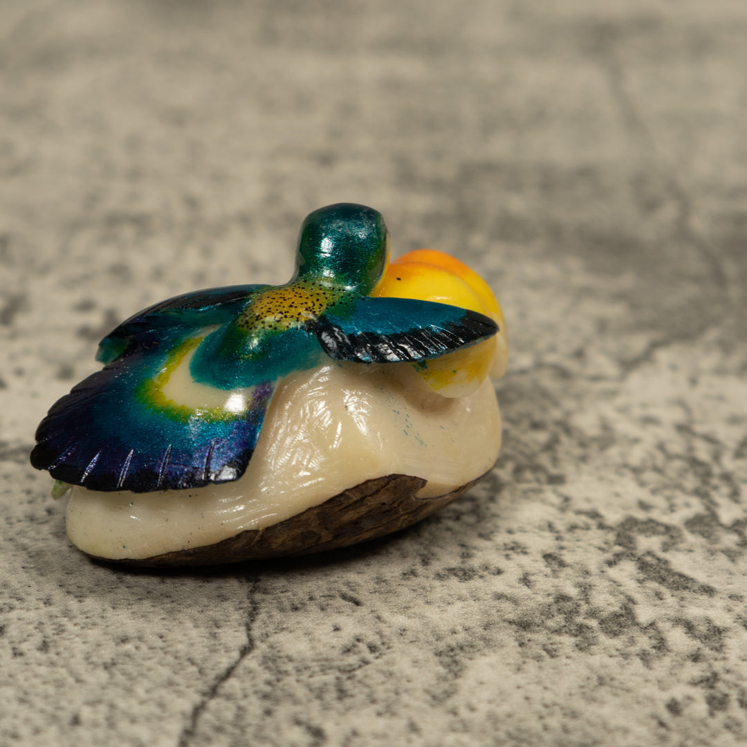 Hummingbird Tagua Carving