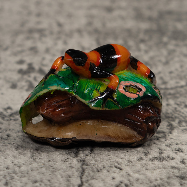 Poison Dart Frog Tagua Carving