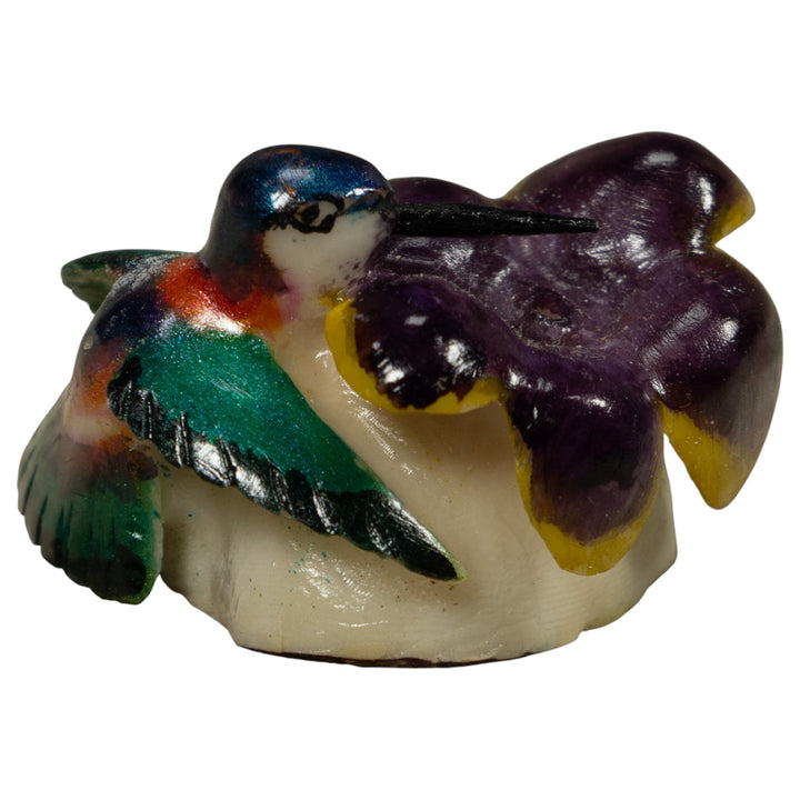 Hummingbird Tagua Carving