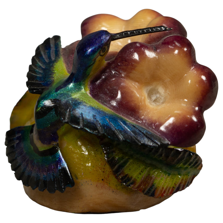 Hummingbird Tagua Carving