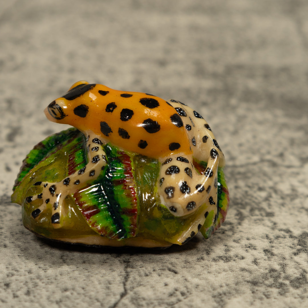 Poison Dart Frog Tagua Carving